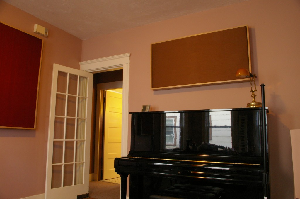 Custom Absorber: Piano Rehearsal Room